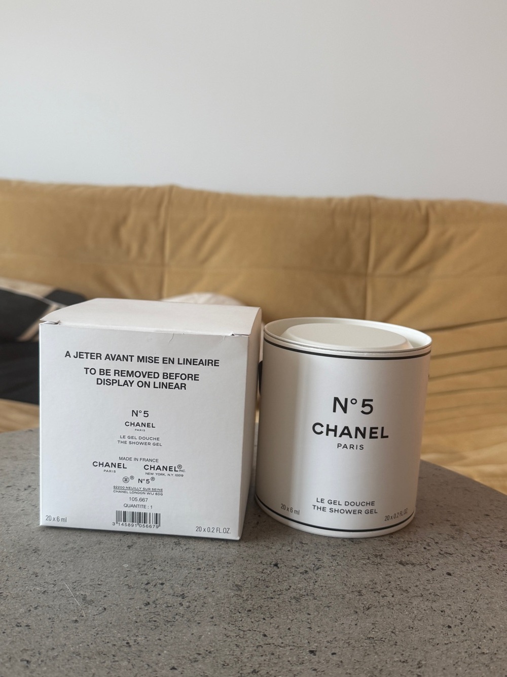 Chanel no.5 factory shower gel bucket